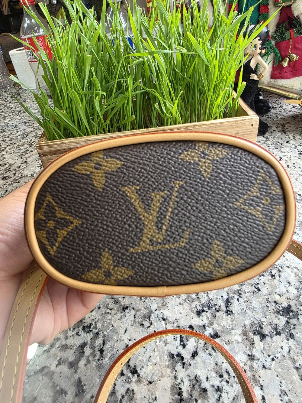 Louis Vuitton Monogram Fold Me Pouch Crossbody Bag!